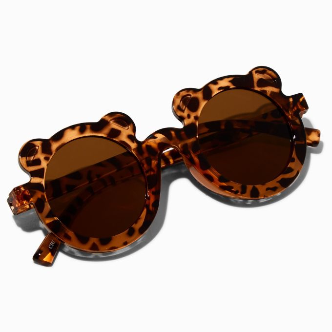 Claire's Club Brown Bear Tortoiseshell Sunglasses