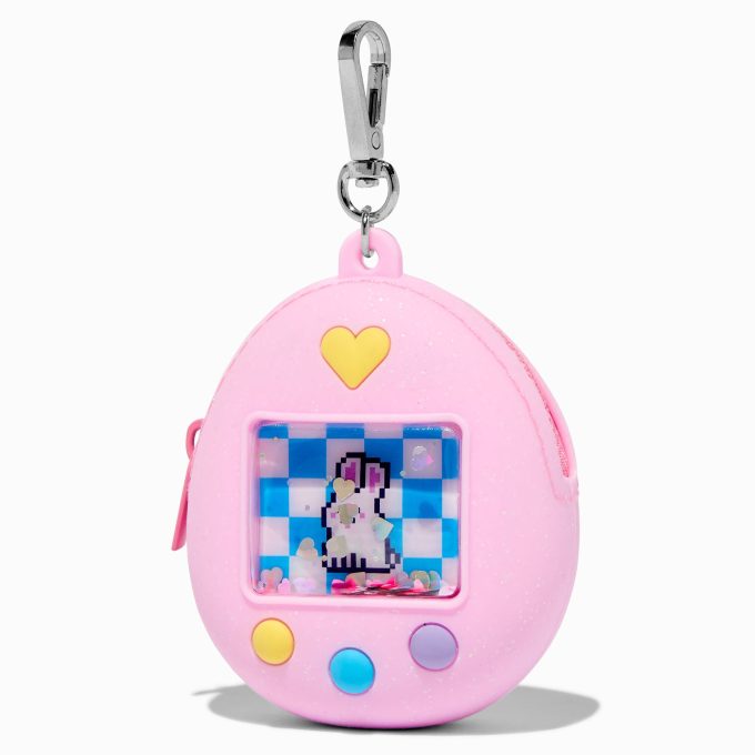 Virtual Pet Jelly Coin Purse Keychain