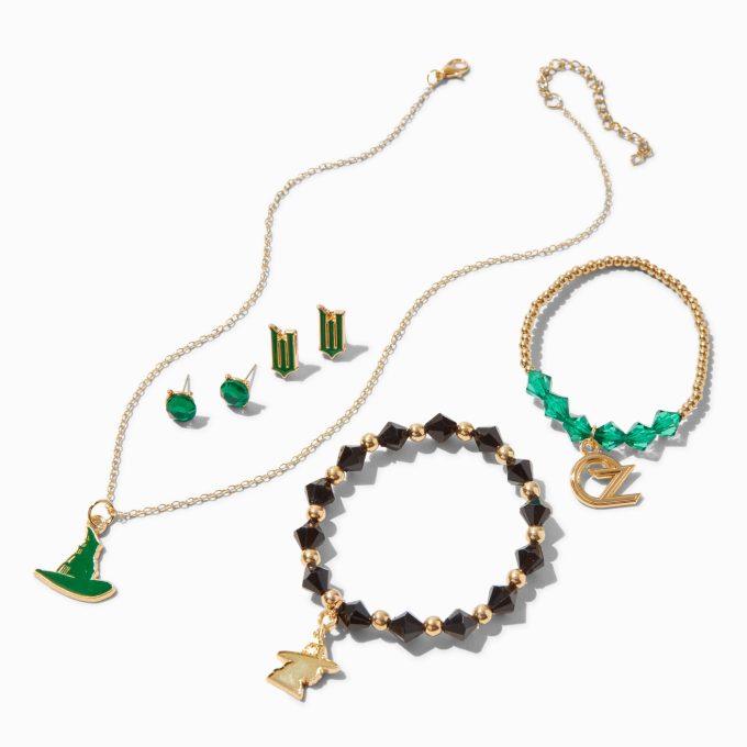 Wicked™ Claire's Exclusive Elphaba Jewelry Set - 5 Pack