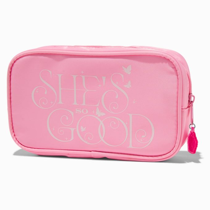 Wicked™ Claire's Exclusive "So Popular" Pink Makeup Bag