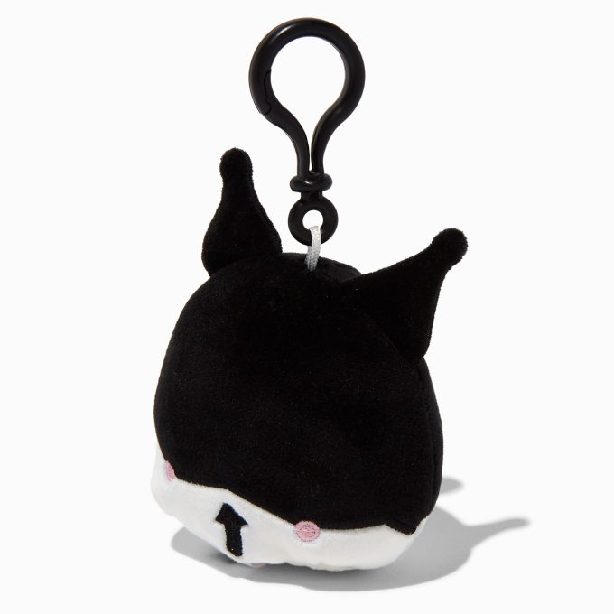 Squishmallows™ x Hello Kitty® And Friends 3.5" Kuromi™ Plush Bag Clip