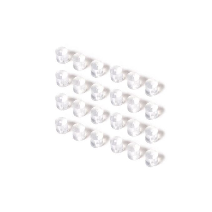 Clear Earring Stoppers - 24 Pack