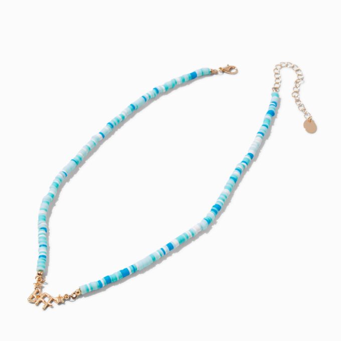 Best Friends Beaded BFF Pendant Necklaces - 2 Pack