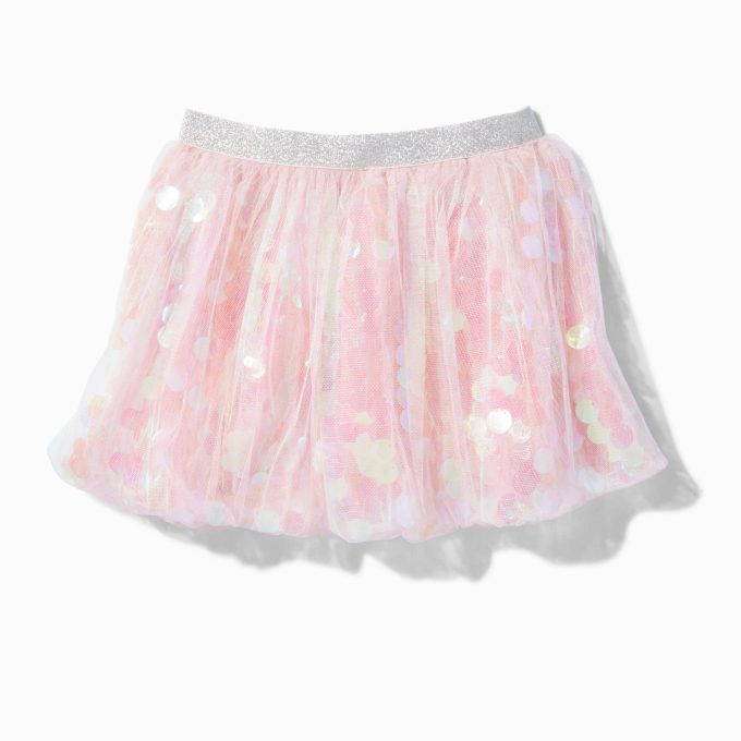 Claire's Club Pink Pastel Paillette Tutu