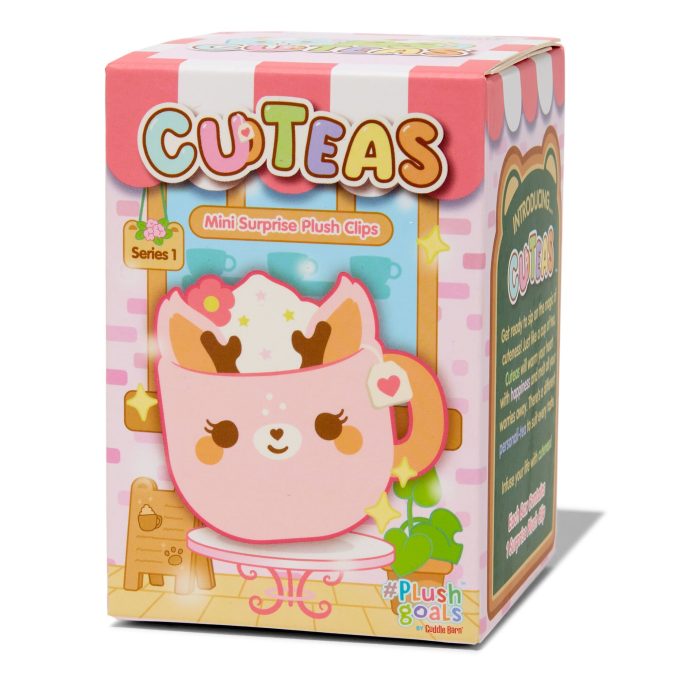 #Plush Goals by Cuddle Barn® Cuteas Series 1 Mini Surprise Plush Bag Clip - Styles Vary