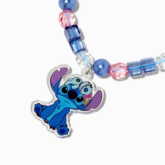 Disney Stitch Claire's Exclusive BFF Beaded Phone Wrist Strap