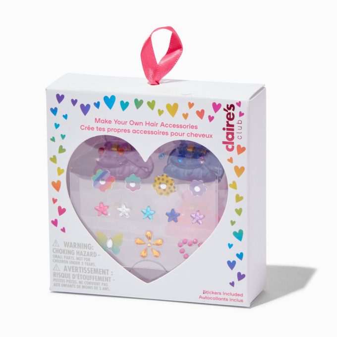 Claire's Club Make-It-Yourself Hair Claw Clip Kit