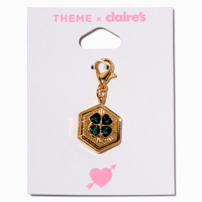 T H E M E x Claire's Green Crystal Lucky Charm