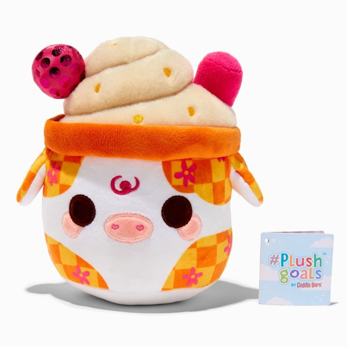 #Plush Goals by Cuddle Barn® 7'' Retro Mooshake Plush Toy