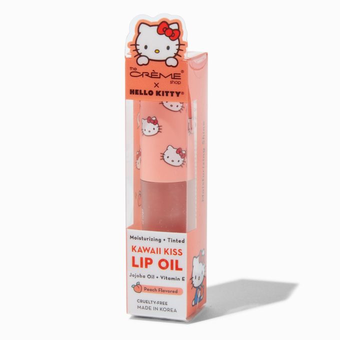 The Crème Shop® x Hello Kitty® Kawaii Kiss Lip Oil - Peach