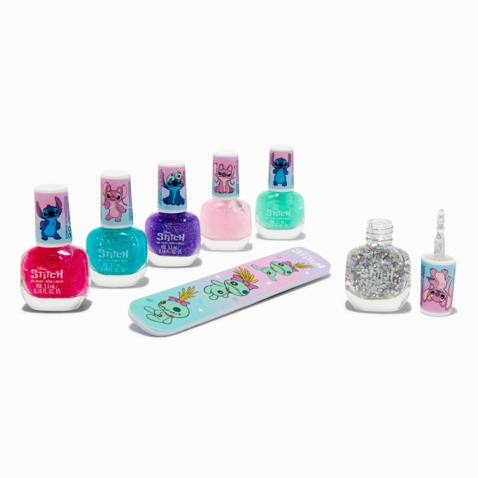 Disney Stitch Claire's Exclusive BFF Nail Polish Set - 7 Pack