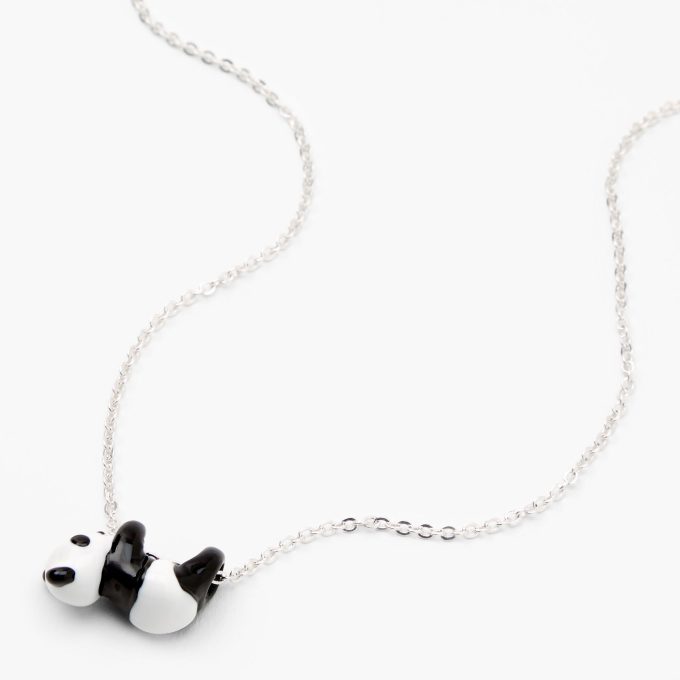 Swinging Panda Pendant Necklace
