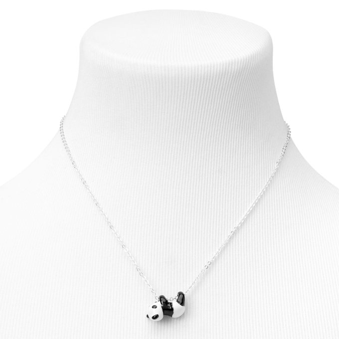 Swinging Panda Pendant Necklace