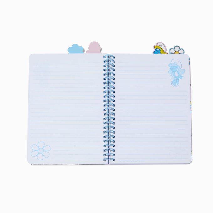 The Smurfs™ Claire's Exclusive Shaker Spiral Notebook