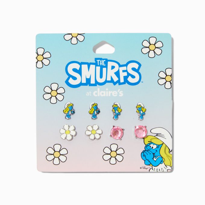 The Smurfs™ Claire's Exclusive Stud Earrings - 4 Pack