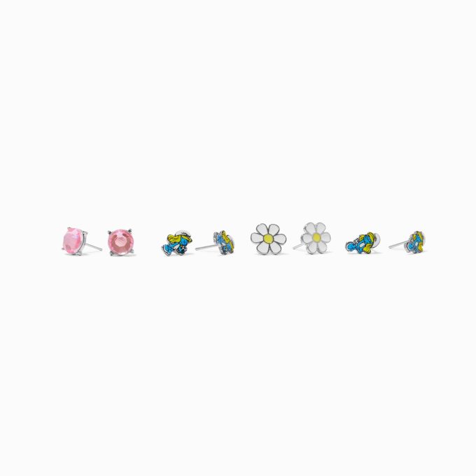 The Smurfs™ Claire's Exclusive Stud Earrings - 4 Pack