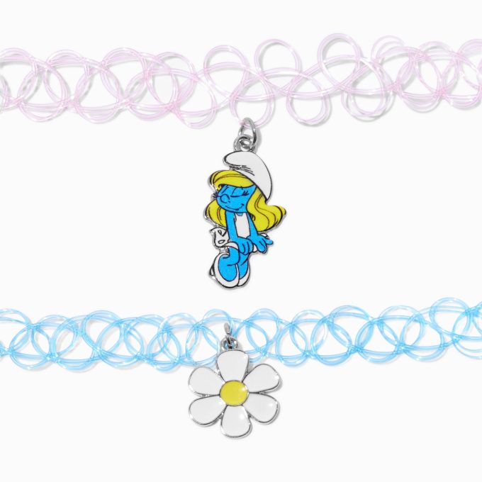 The Smurfs™ Claire's Exclusive Tattoo Choker Necklace Set - 2 Pack