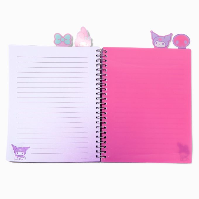 Sanrio® My Melody™ & Kuromi™ Shaker Spiral Notebook
