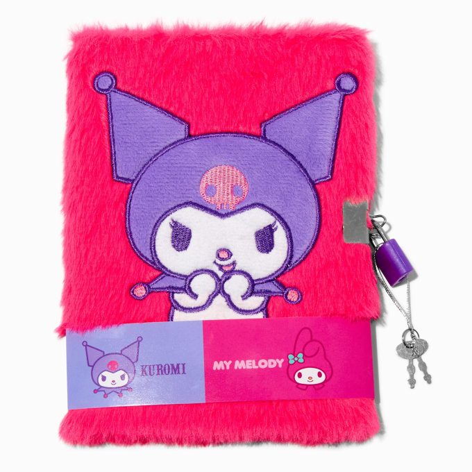 Sanrio® My Melody™ & Kuromi™ Furry Lock Diary