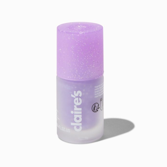 Matte Effect Vegan Nail Polish - Lilac Glitter