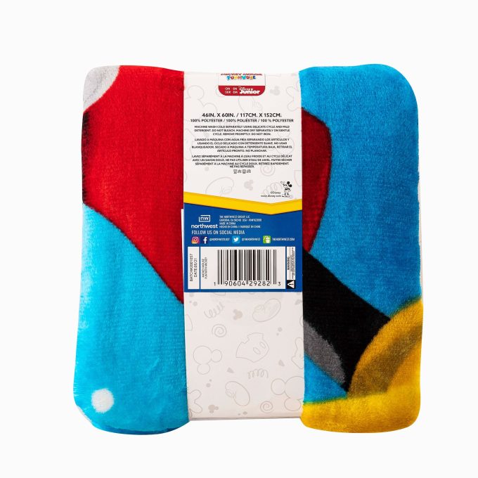 Disney Micky Mouse Touch Throw Blanket