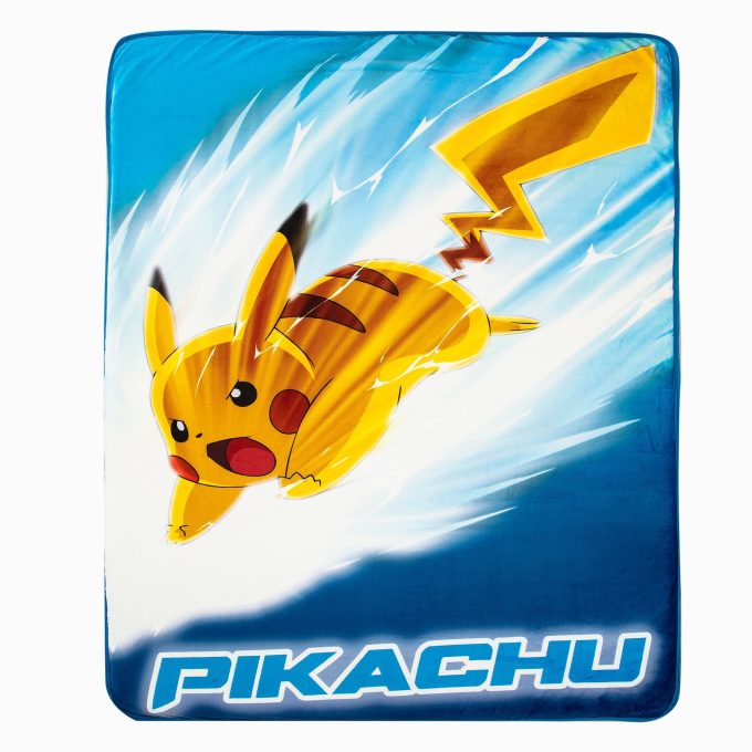 Pokémon™ Pikachu Oversized Silk Touch Sherpa Throw Blanket
