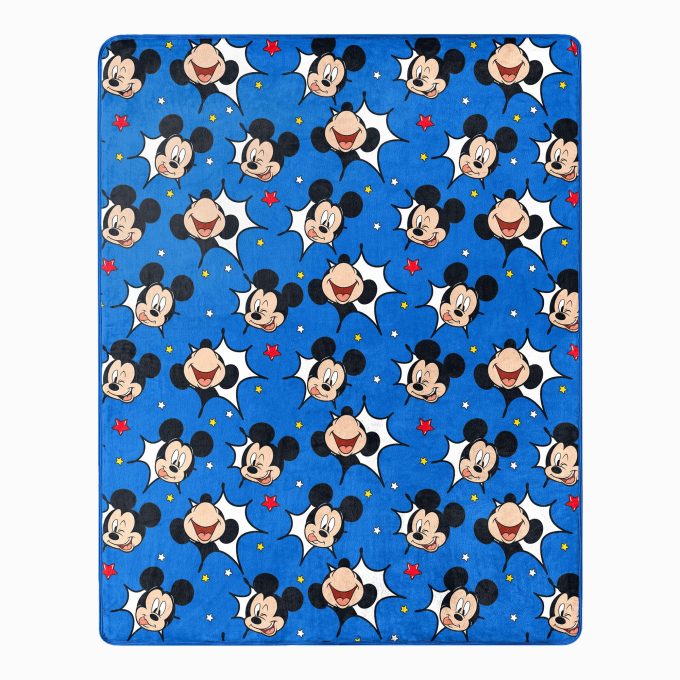 Disney Mickey Mouse Hugger Pillow & Silk Touch Throw Set