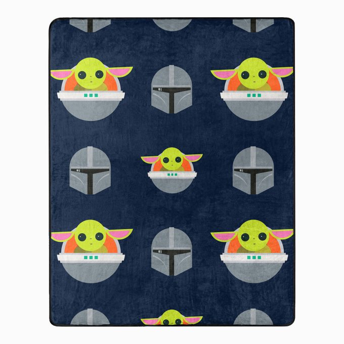 Star Wars™: The Mandalorian Hugger Pillow & Silk Touch Throw Set