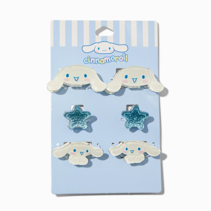 Cinnamoroll™ Glitter Hair Claws - 6 Pack